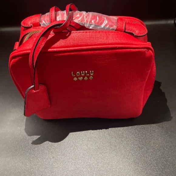 Loulu Red Crossbody Bag - Picture 1 of 4